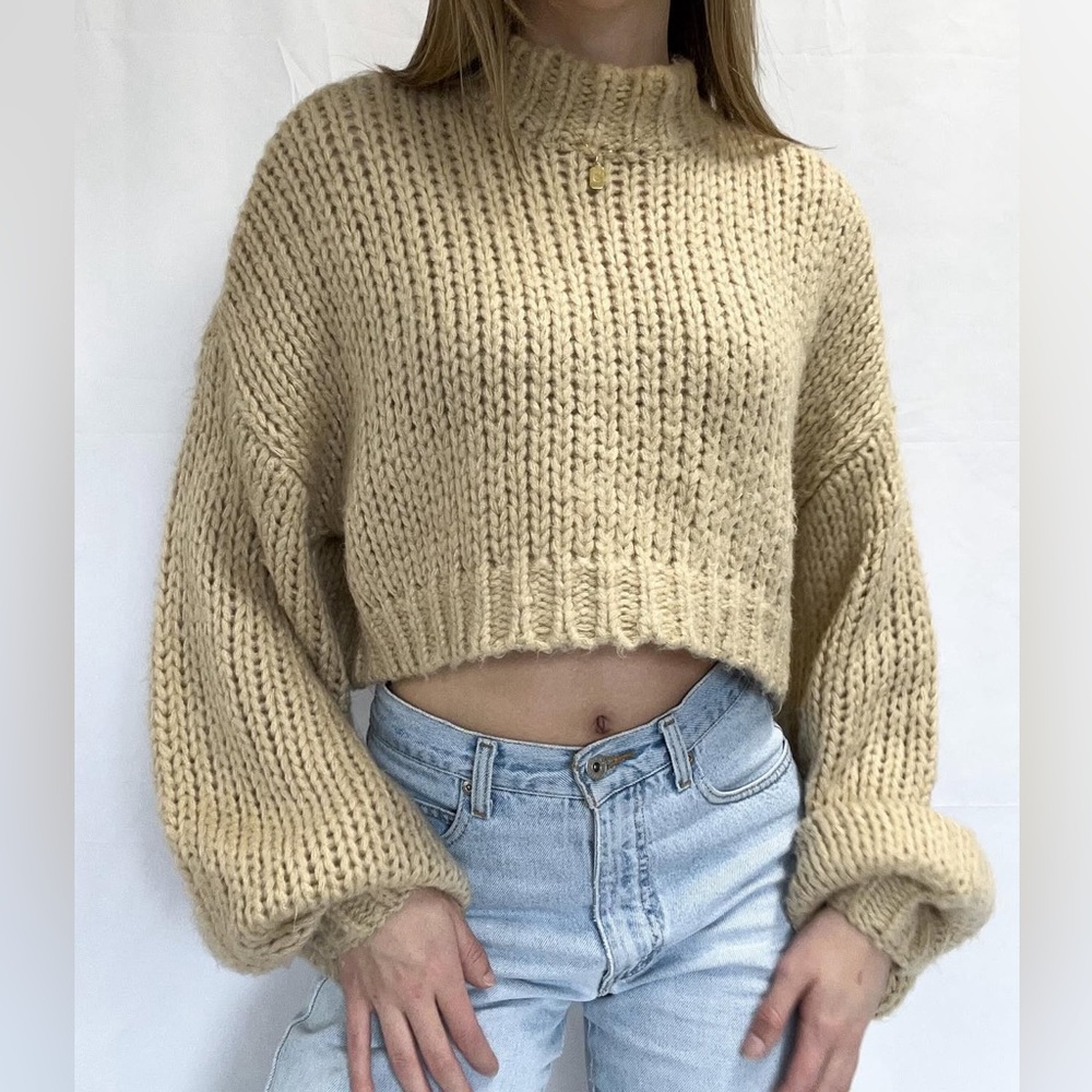Meshki chunky knit sweater
